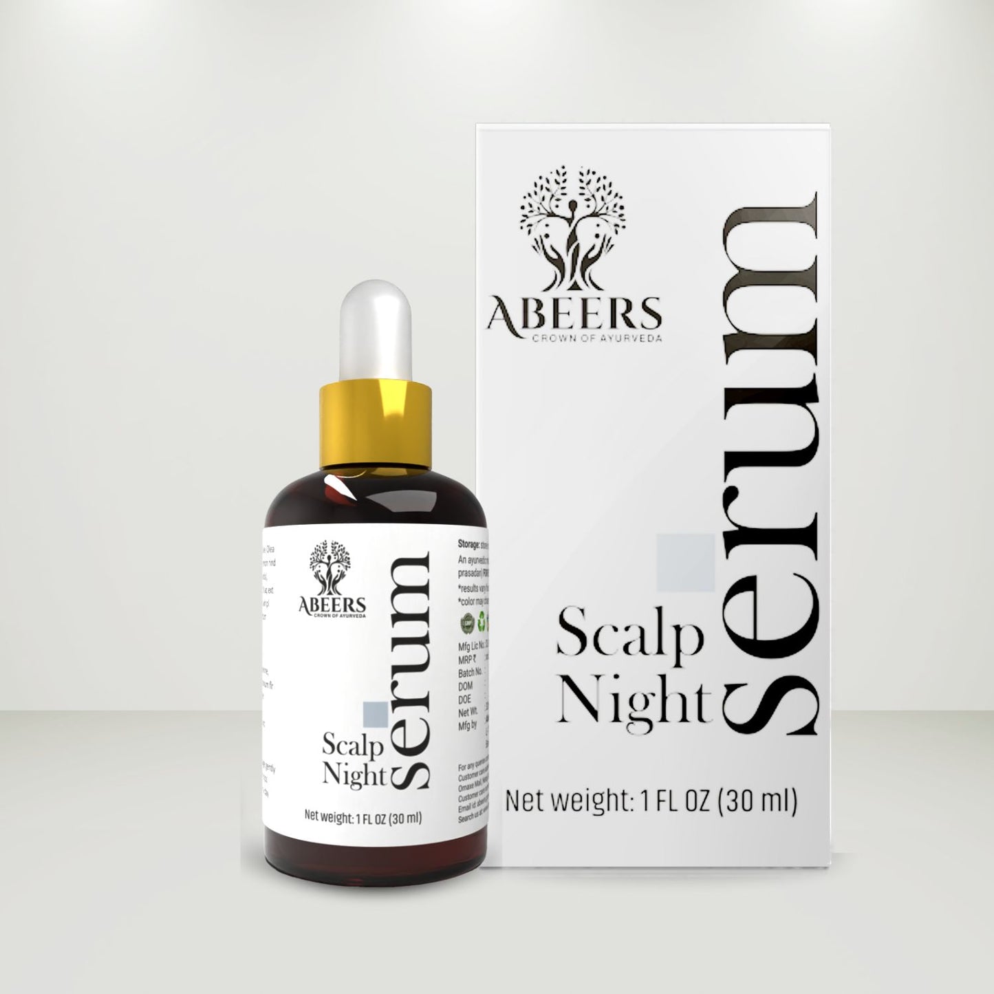Abeers Scalp Night Serum (30ml)