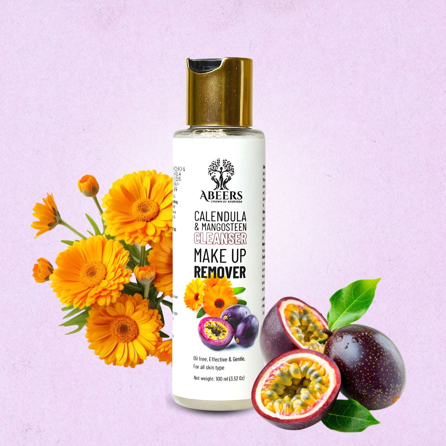 Abeers Calendula & Mangosteen Makeup Remover (100ml)
