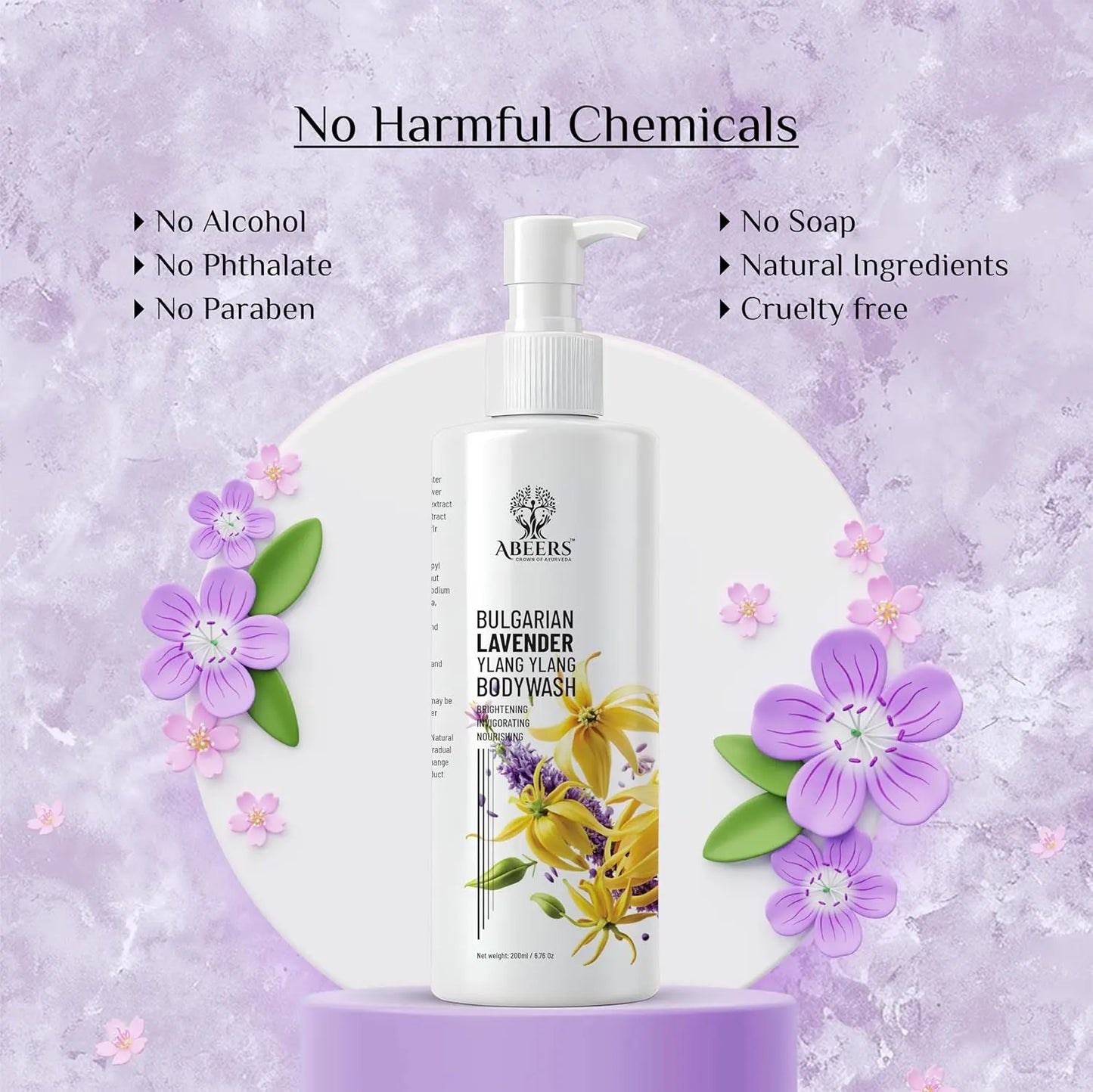 Abeers Marigold & Licorice Body Lotion SPF15 (200g)