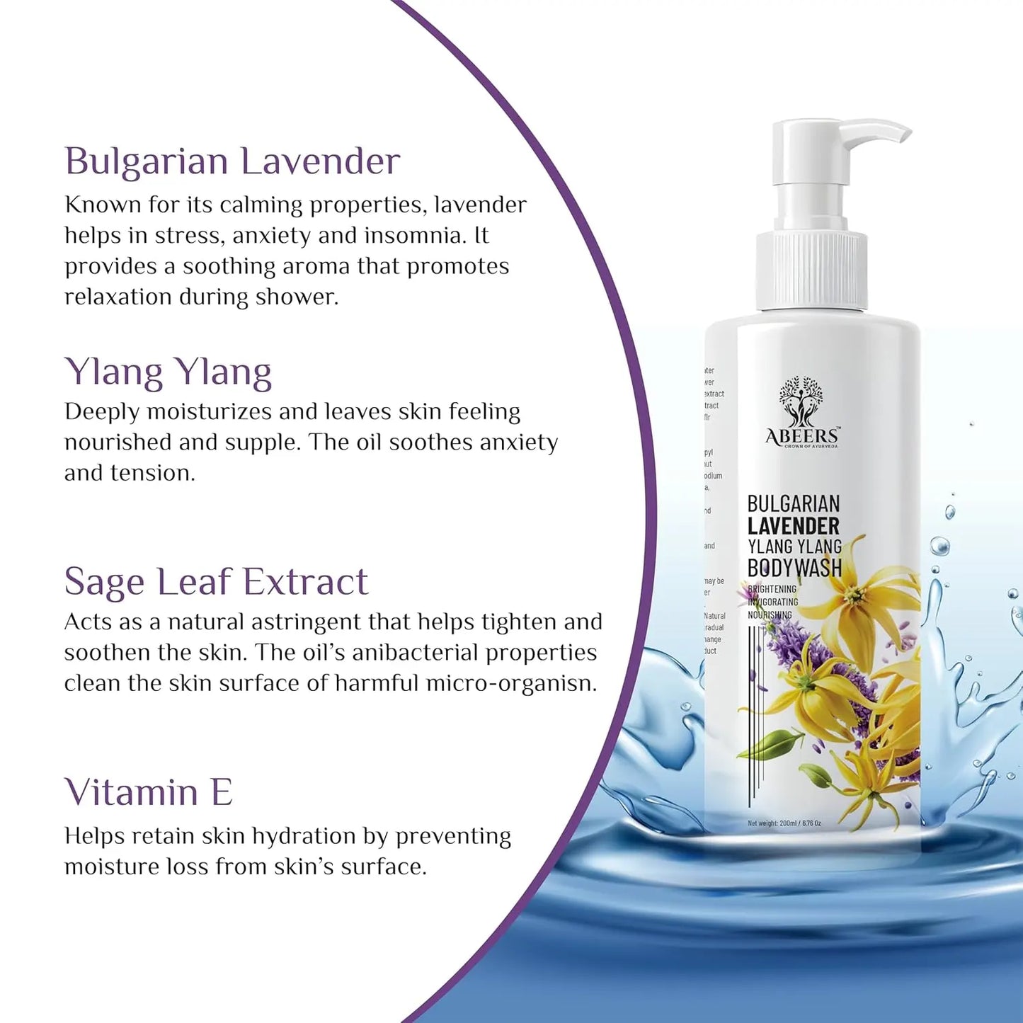 Abeers Marigold & Licorice Body Lotion SPF15 (200g)