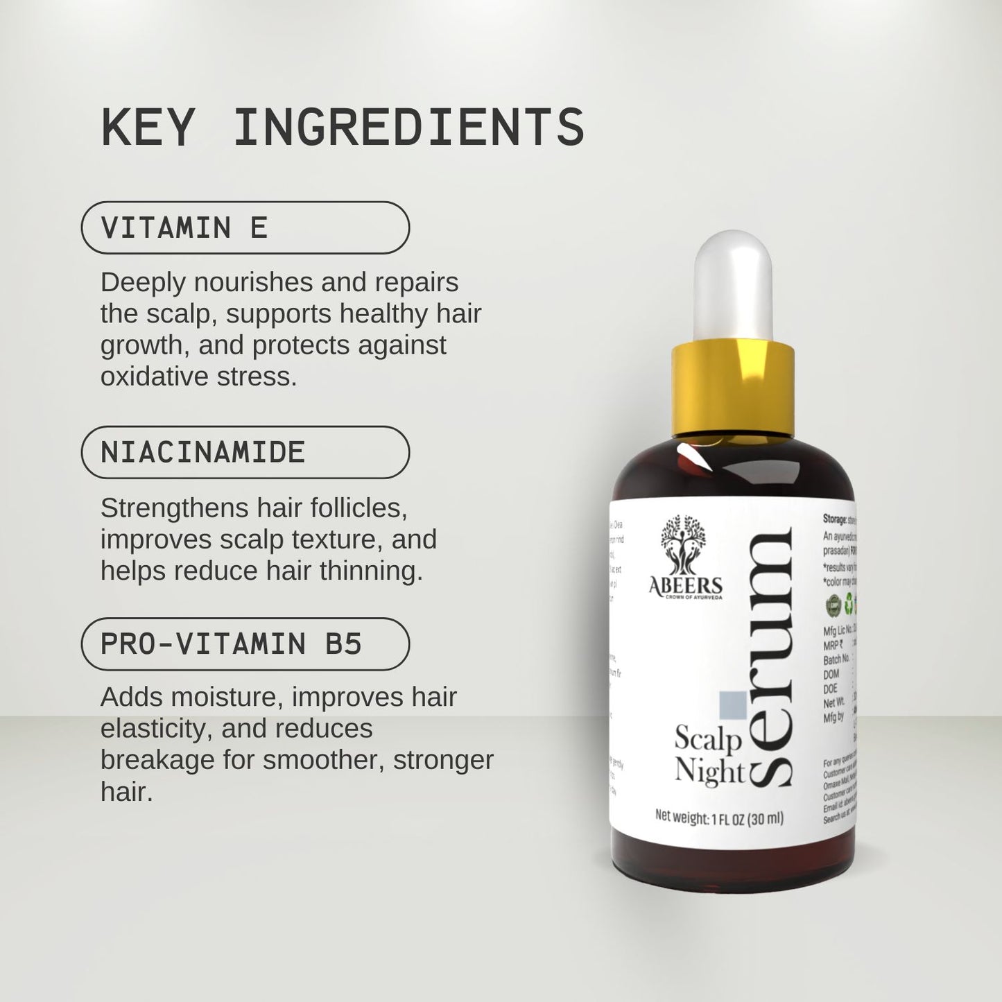 Abeers Scalp Night Serum (30ml)