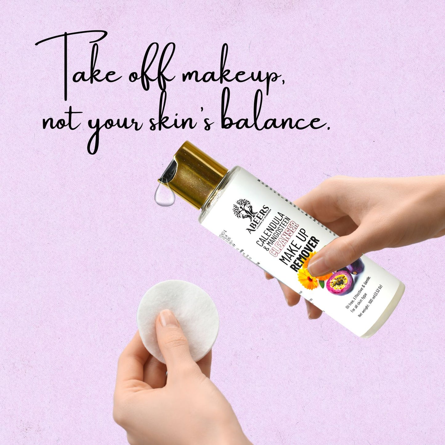 Abeers Calendula & Mangosteen Makeup Remover (100ml)