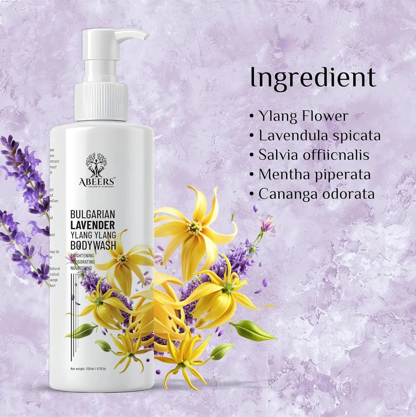 Abeers Marigold & Licorice Body Lotion SPF15 (200g)
