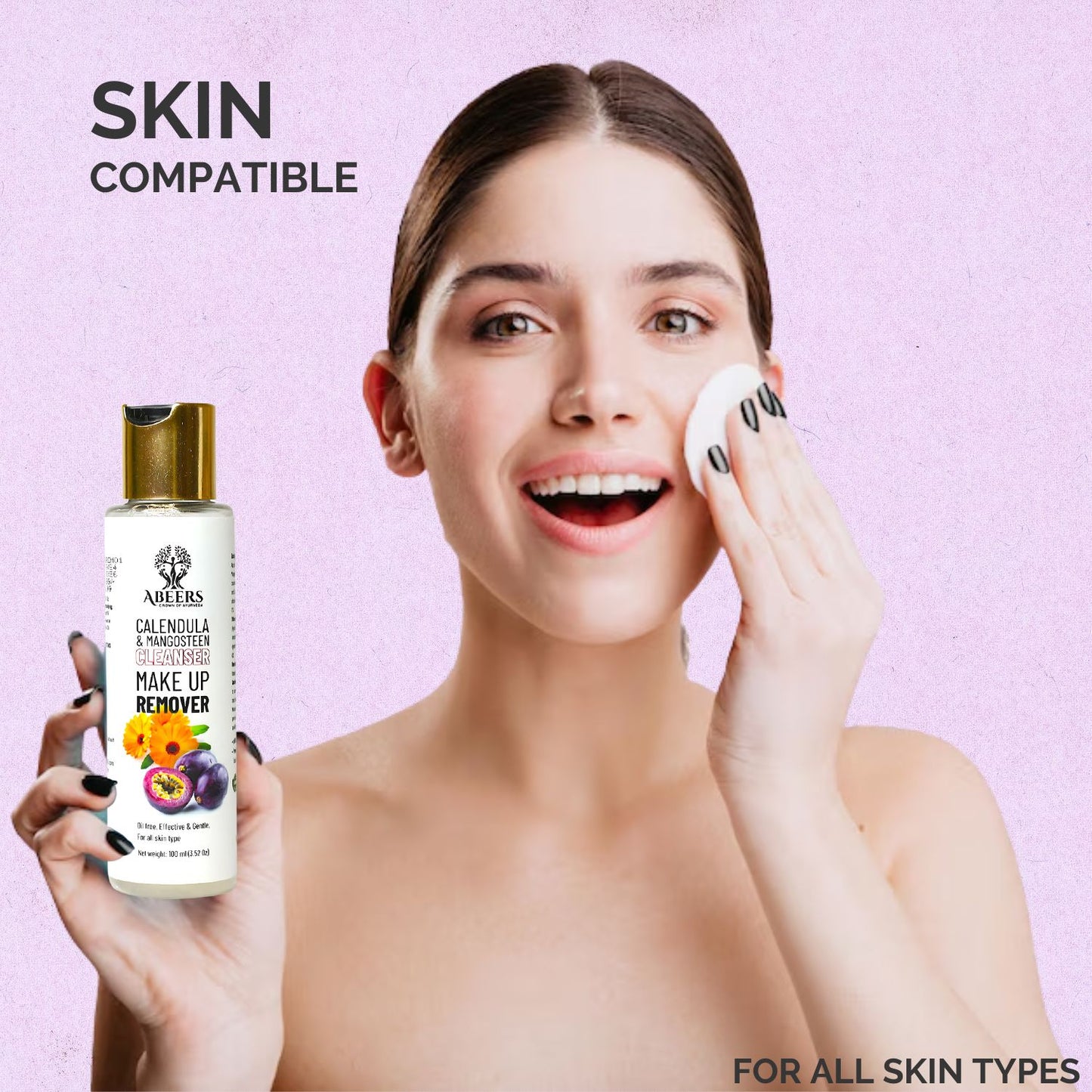 Abeers Calendula & Mangosteen Makeup Remover (100ml)