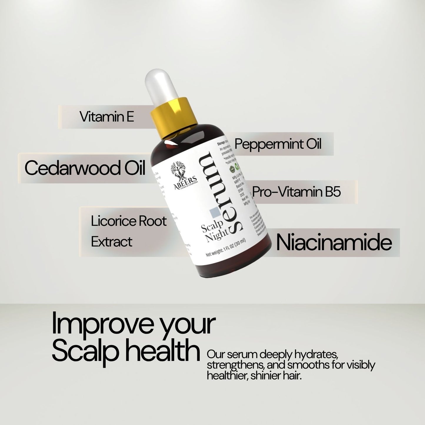 Abeers Scalp Night Serum (30ml)