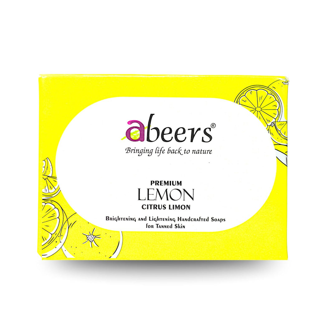 Abeers Handmade Lemon Soap (100g)