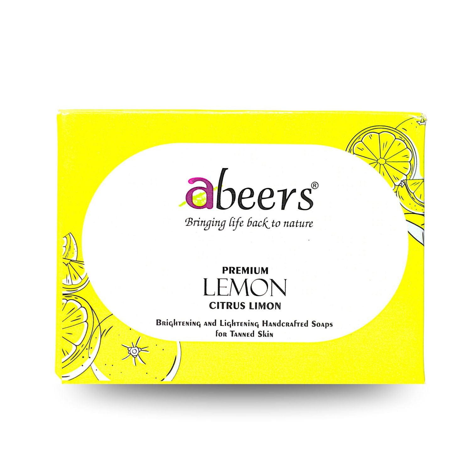 Abeers Handmade Lemon Soap (100g)