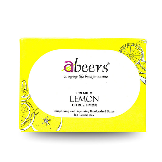 Abeers Handmade Lemon Soap (100g)