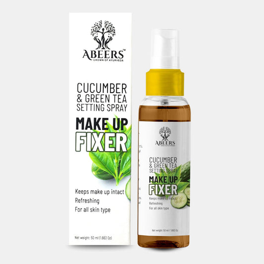 Abeers Cucumber & Green Tea Makeup Setting Spray (50ml)