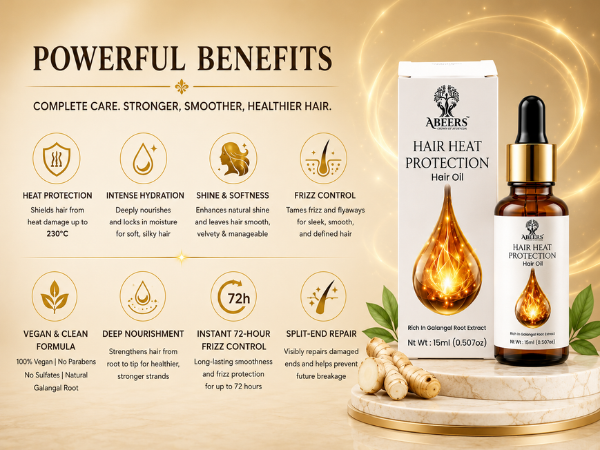 Hair Heat Protection Oil
