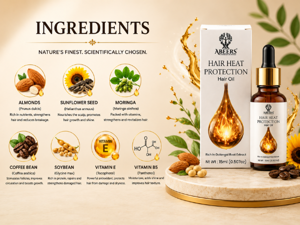 Hair Heat Protection Oil