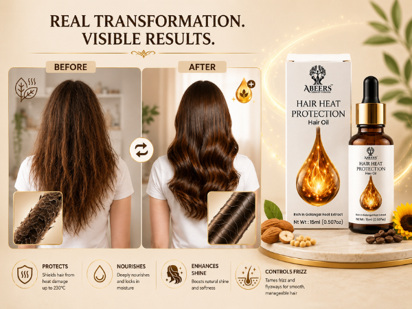 Hair Heat Protection Oil