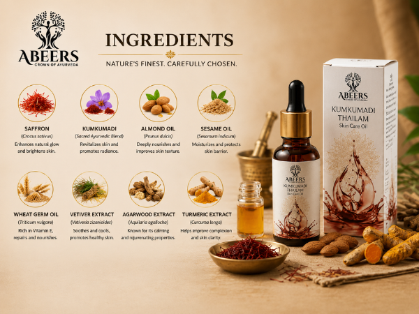 Kumkumadi Thailam Face Oil