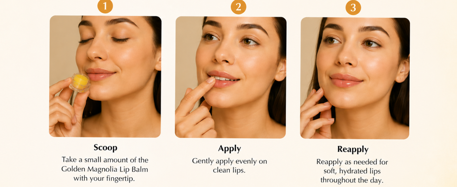 Golden Magnolia Lip Balm