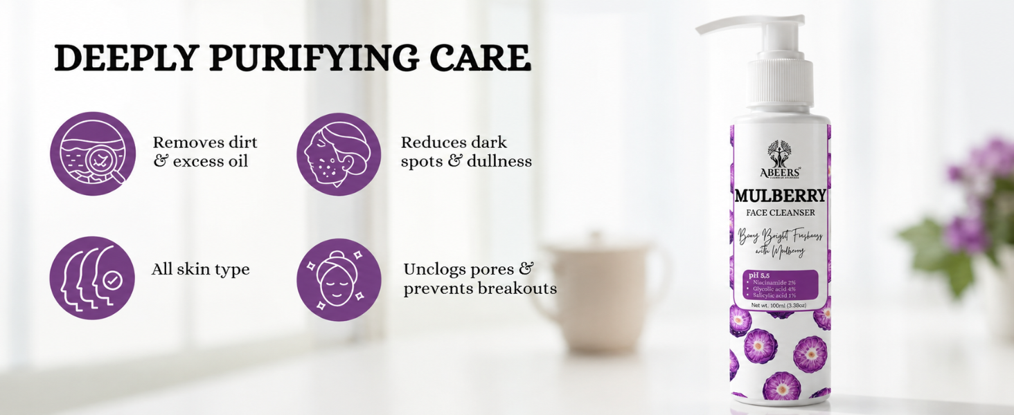 Mulberry Face Cleanser