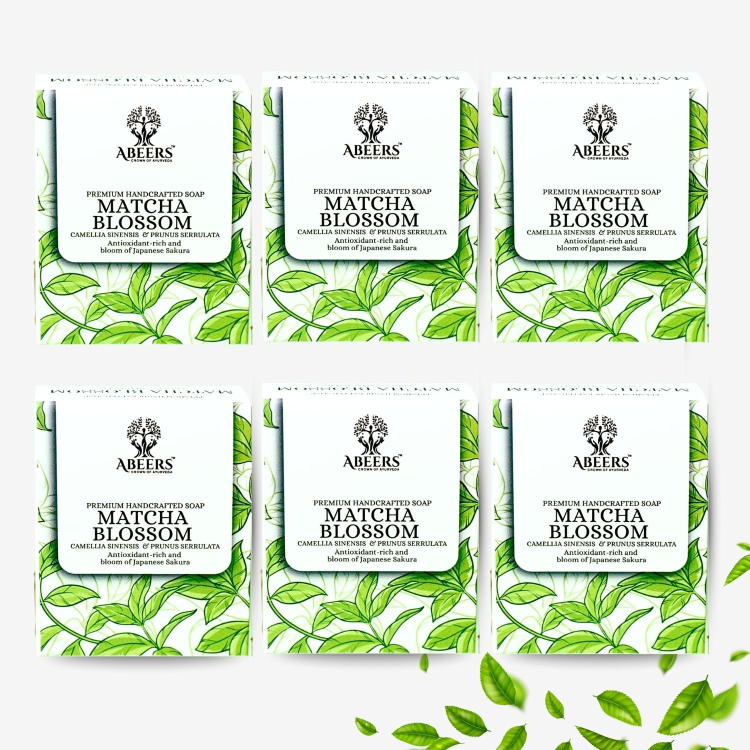 Matcha Blossom Soap (100g)