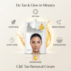 De-Tan Removal Cream with Vitamin C & E
