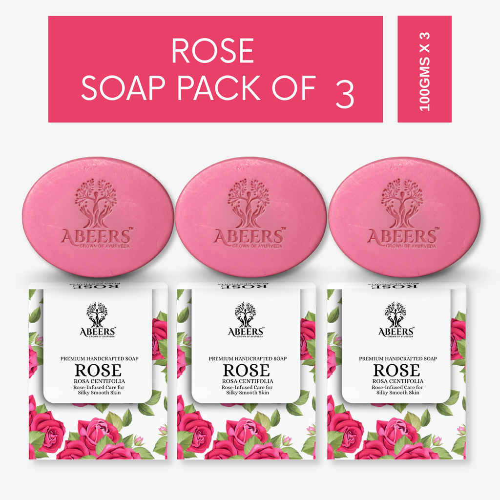 Handmade Rose Soap Pack