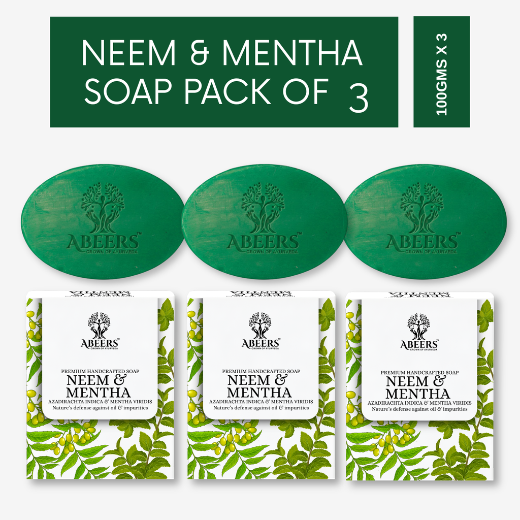 Handmade Neem & Mentha Soap
