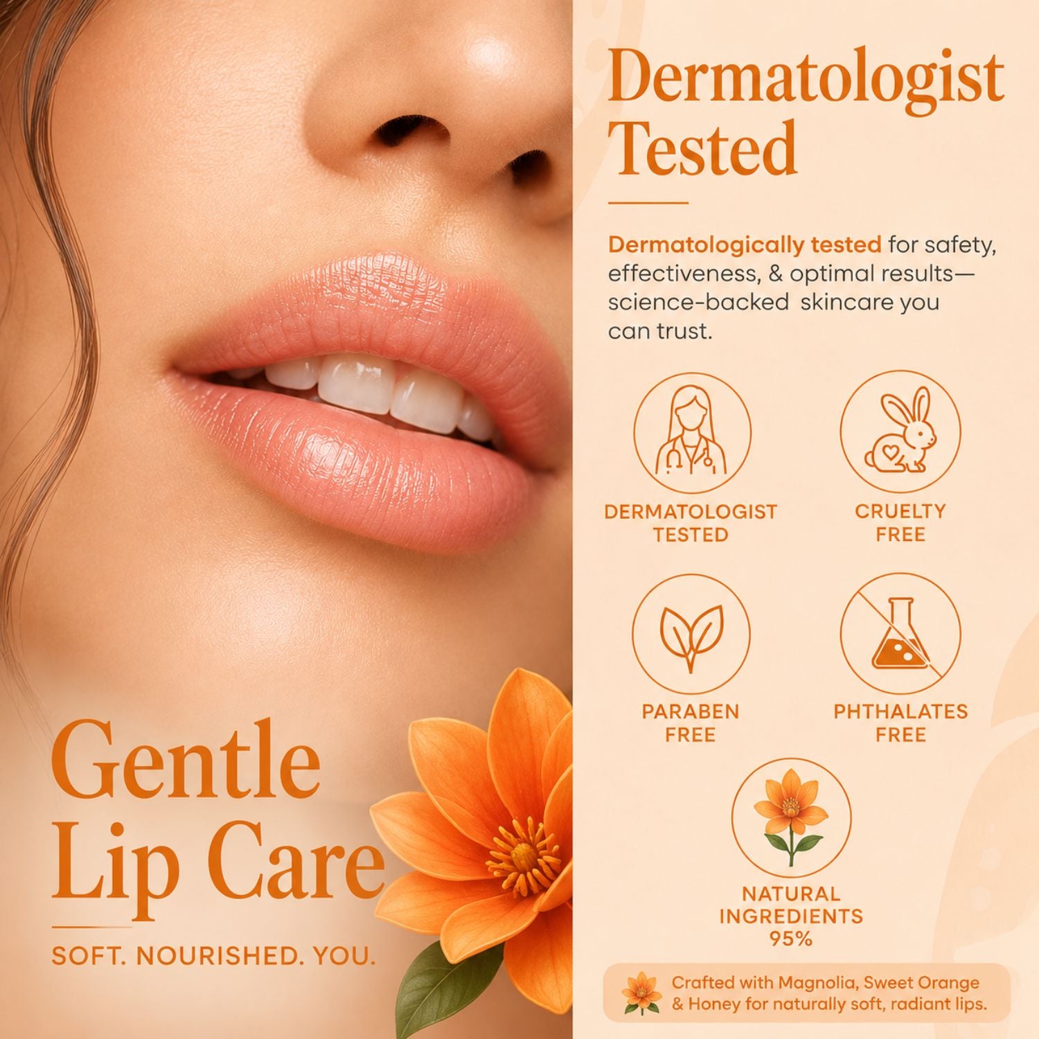 Golden Magnolia Lip Balm