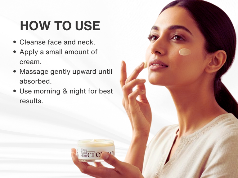 Nano Gold Skin Brightening Cream