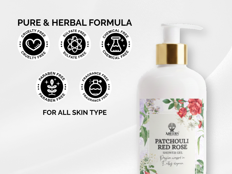Patchouli Red Rose Shower Gel 300ml