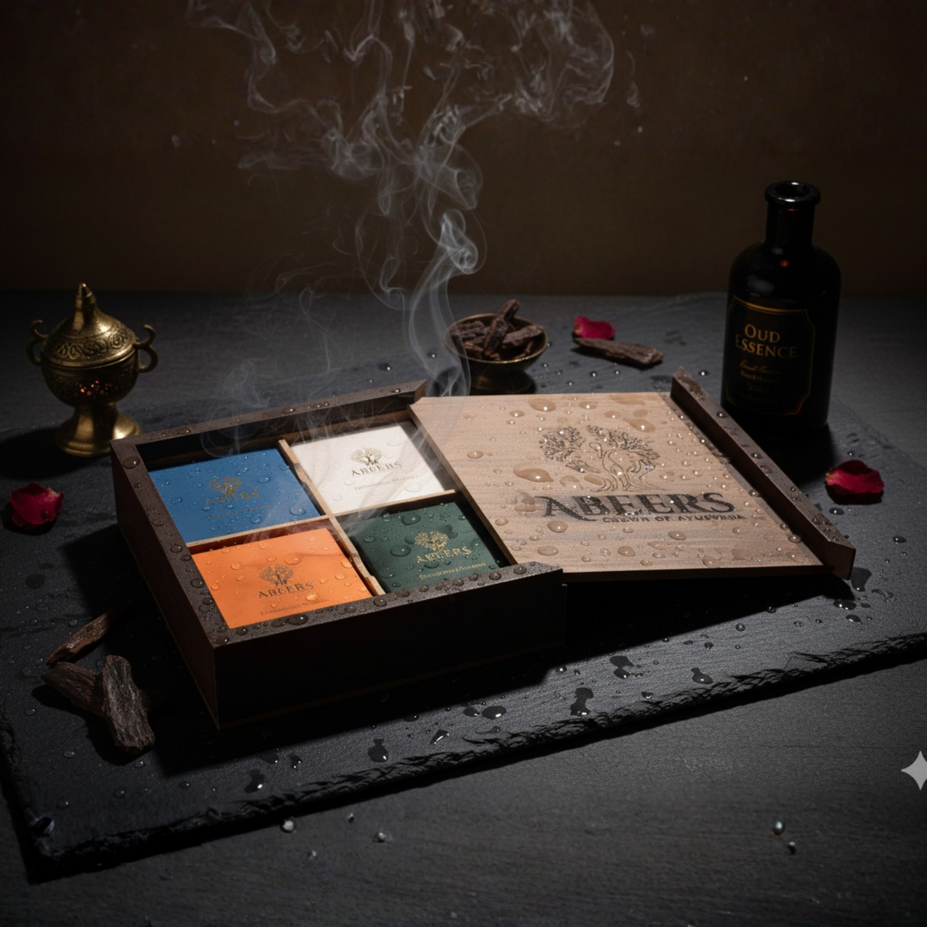 Oud Luxury Soap Gift Set (Pack of 4)