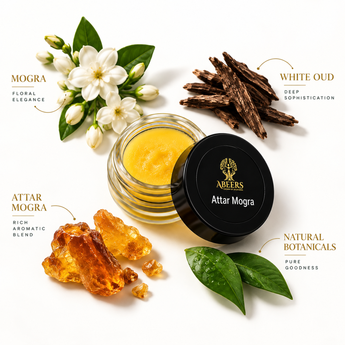 Solide Duo – White Oud & Attar Mogra
