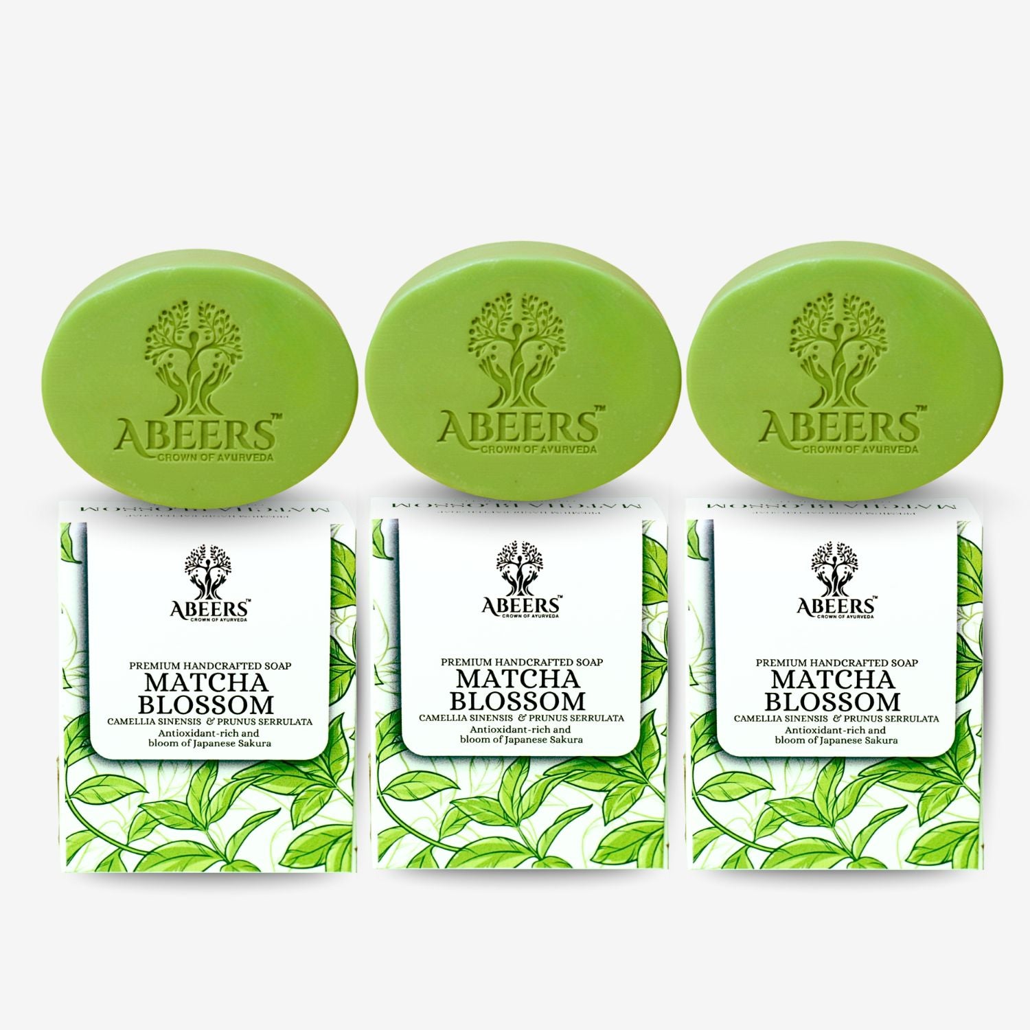 Matcha Blossom Soap (100g)