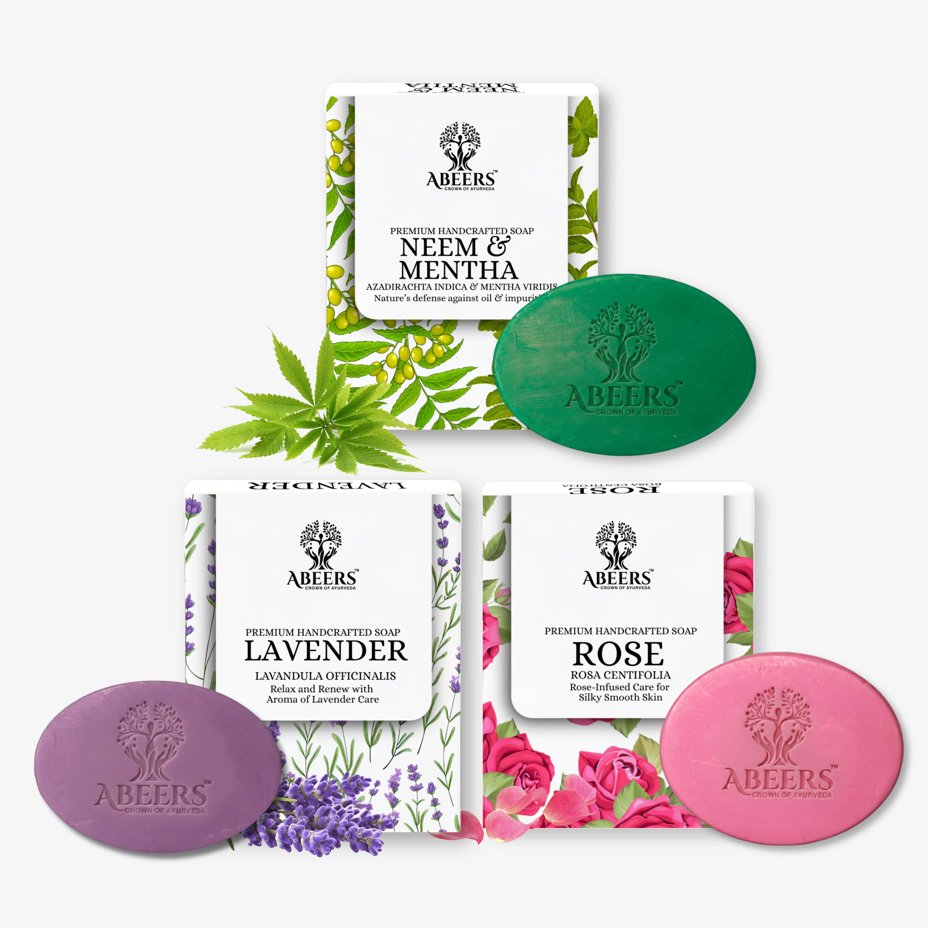 Handmade Soaps Combo –  (6 x 100g)