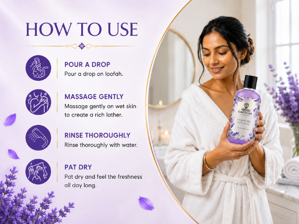 Lavender Shower Gel 200ml