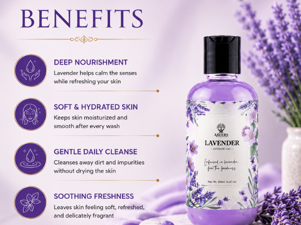Lavender Shower Gel 200ml