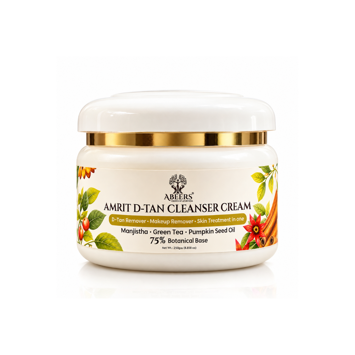 Amrit D-Tan Cleanser Cream (250gm)