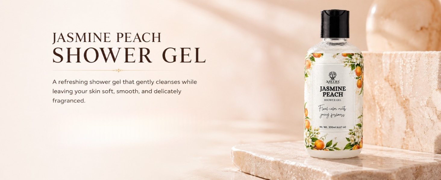 Jasmine Peach Shower Gel
