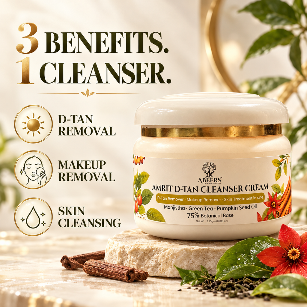 Amrit D-Tan Cleanser Cream (250gm)