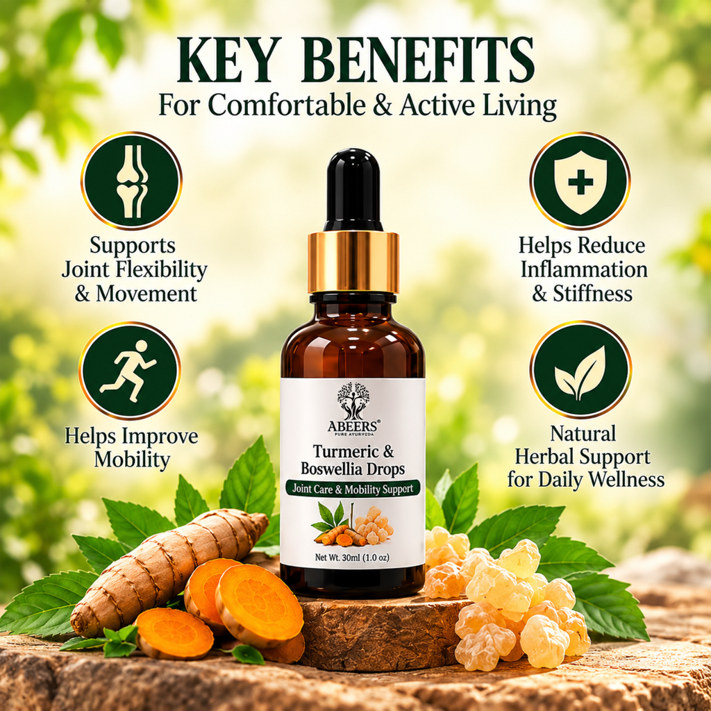 Abeers Turmeric & Boswellia (Shallaki) Drops