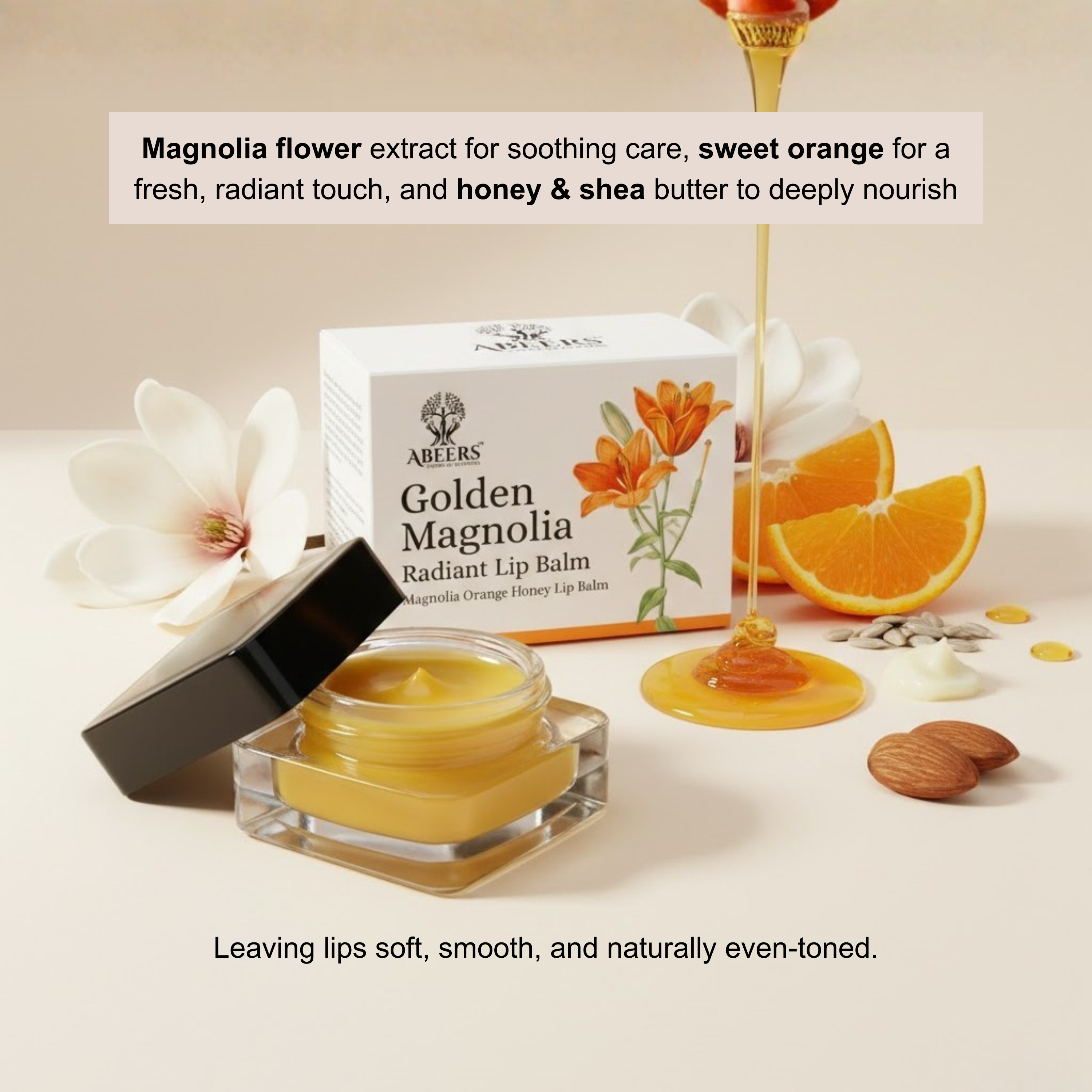 Golden Magnolia Lip Balm