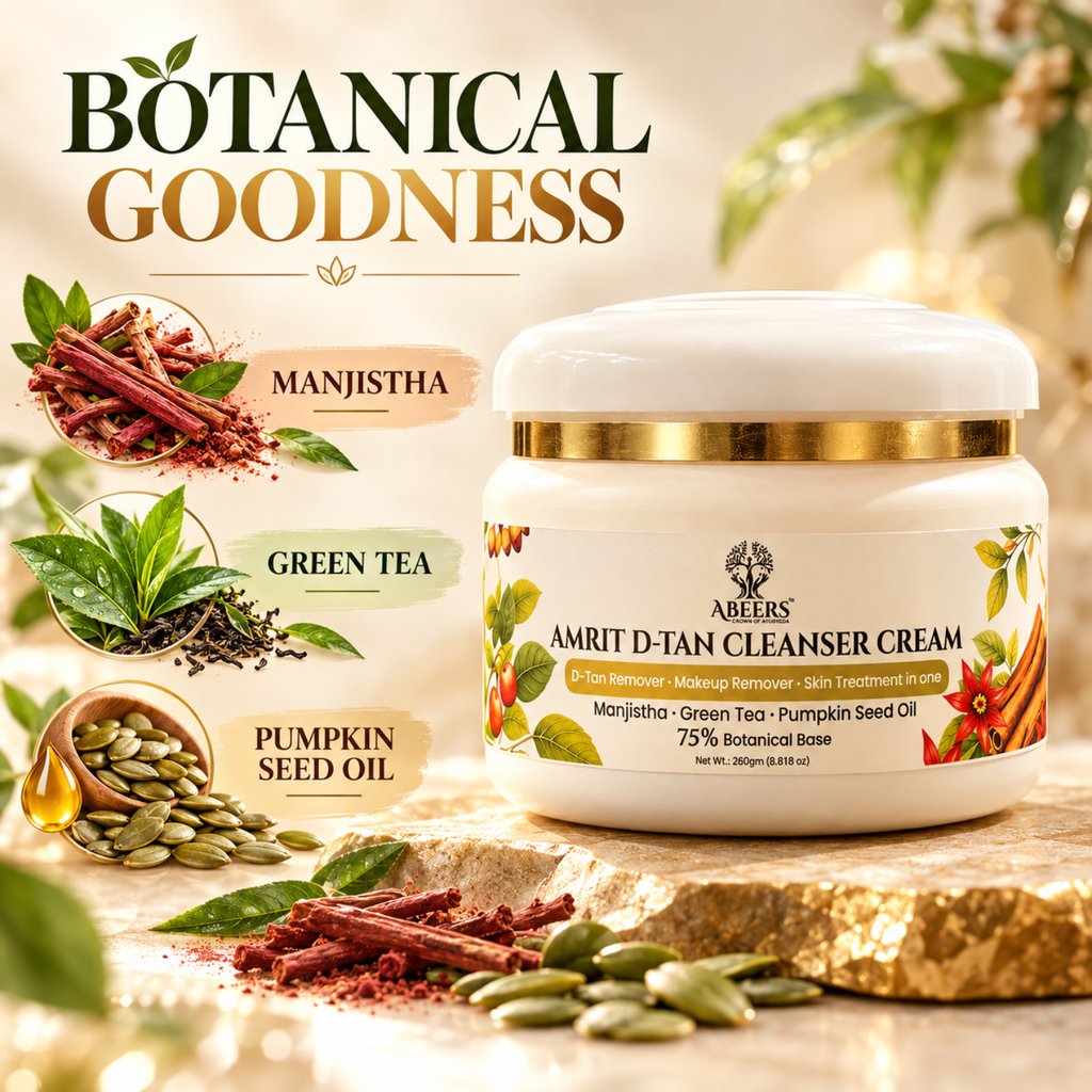Amrit D-Tan Cleanser Cream (250gm)