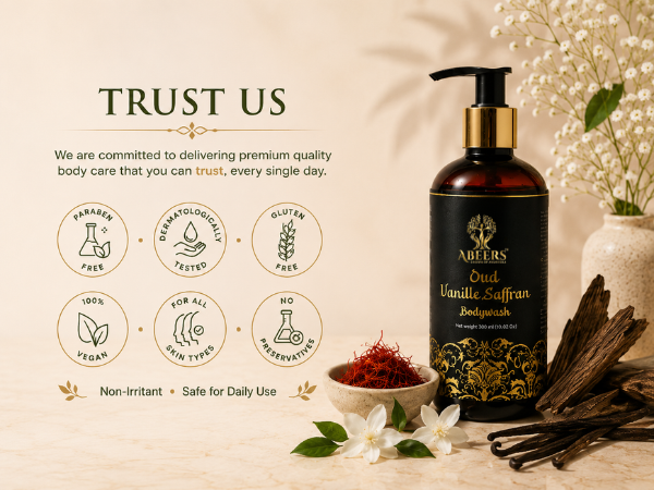 Oud Vanille Saffran Body Wash 300ml
