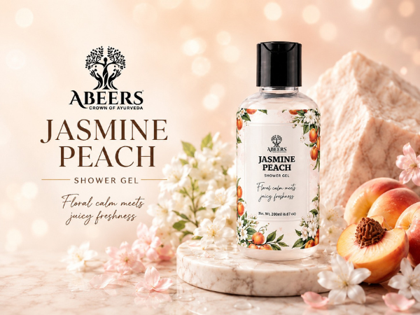 Jasmine Peach Shower Gel
