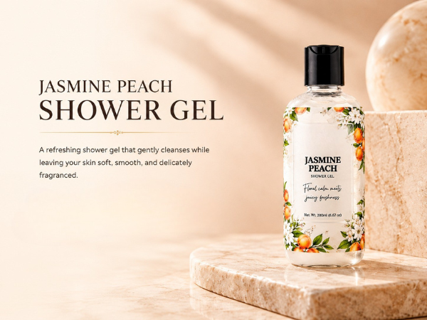 Jasmine Peach Shower Gel