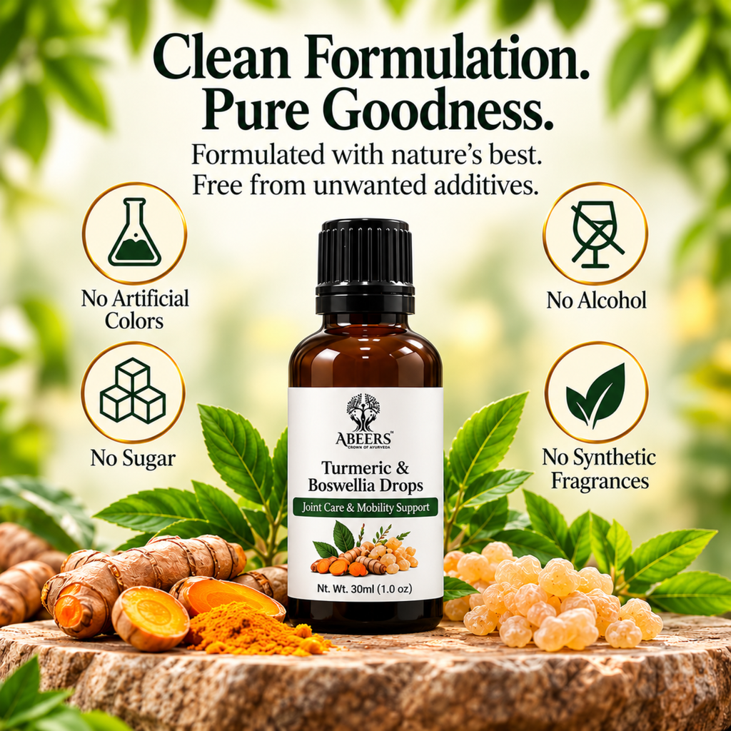 Abeers Turmeric & Boswellia (Shallaki) Drops