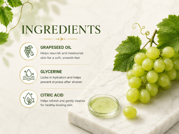 Grape Seed Shower Gel