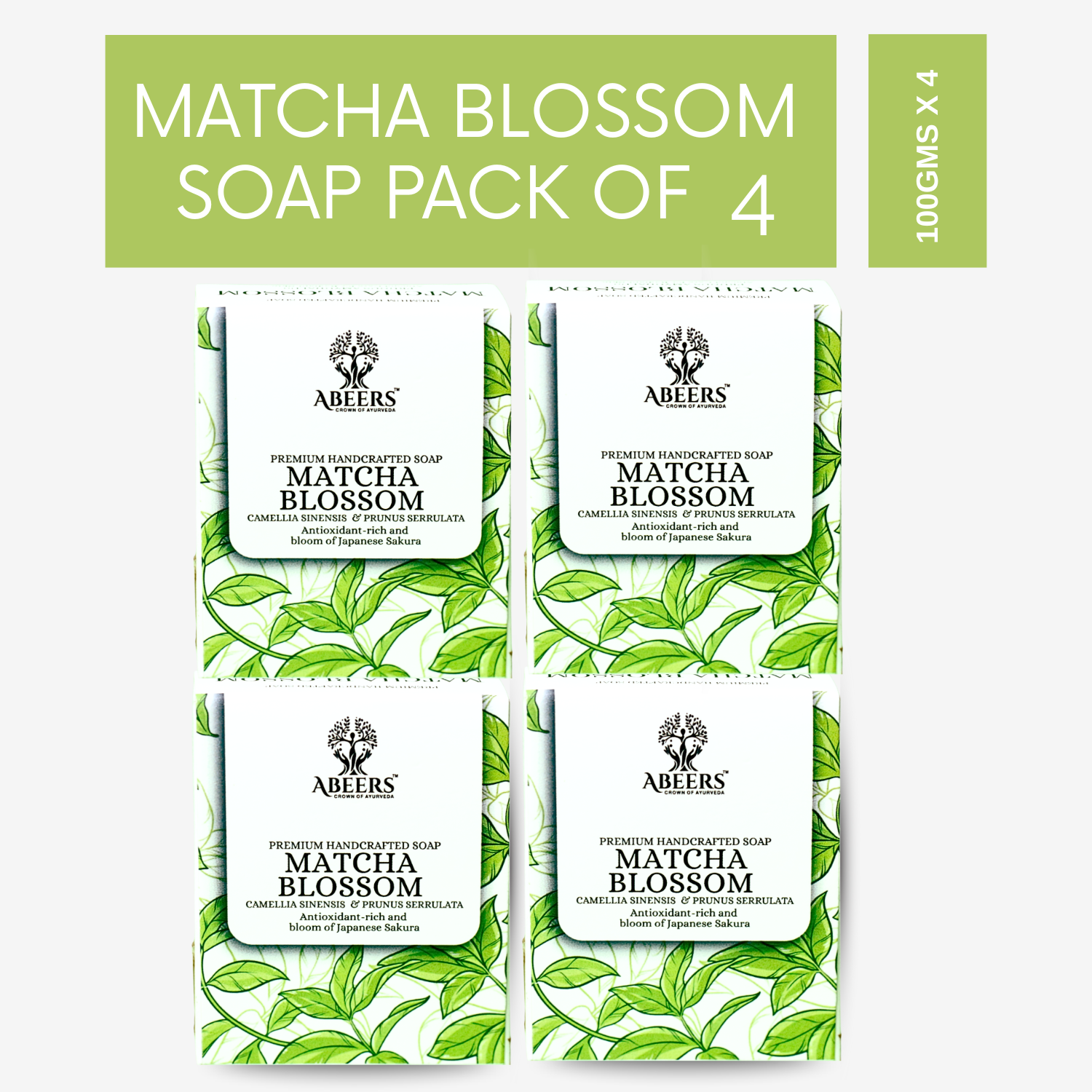 Matcha Blossom Soap