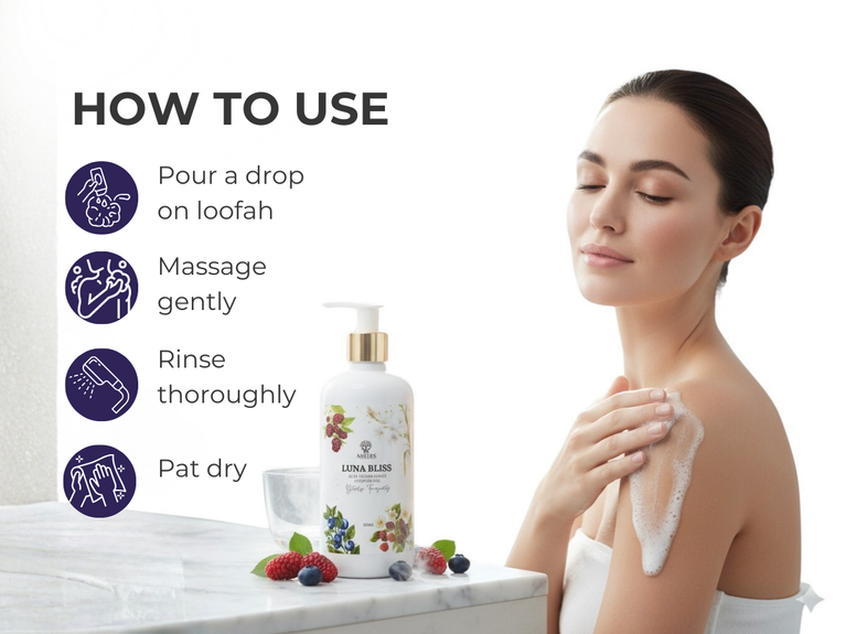 Luna Bliss Shower Gel 300ml