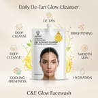 C&E Glow Face Cleanser De-Tan Face Wash