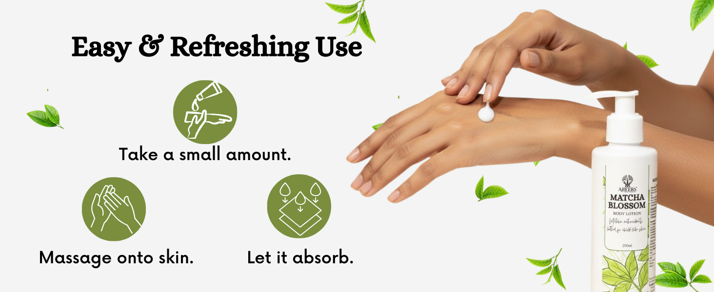 Matcha Blossom Body Lotion