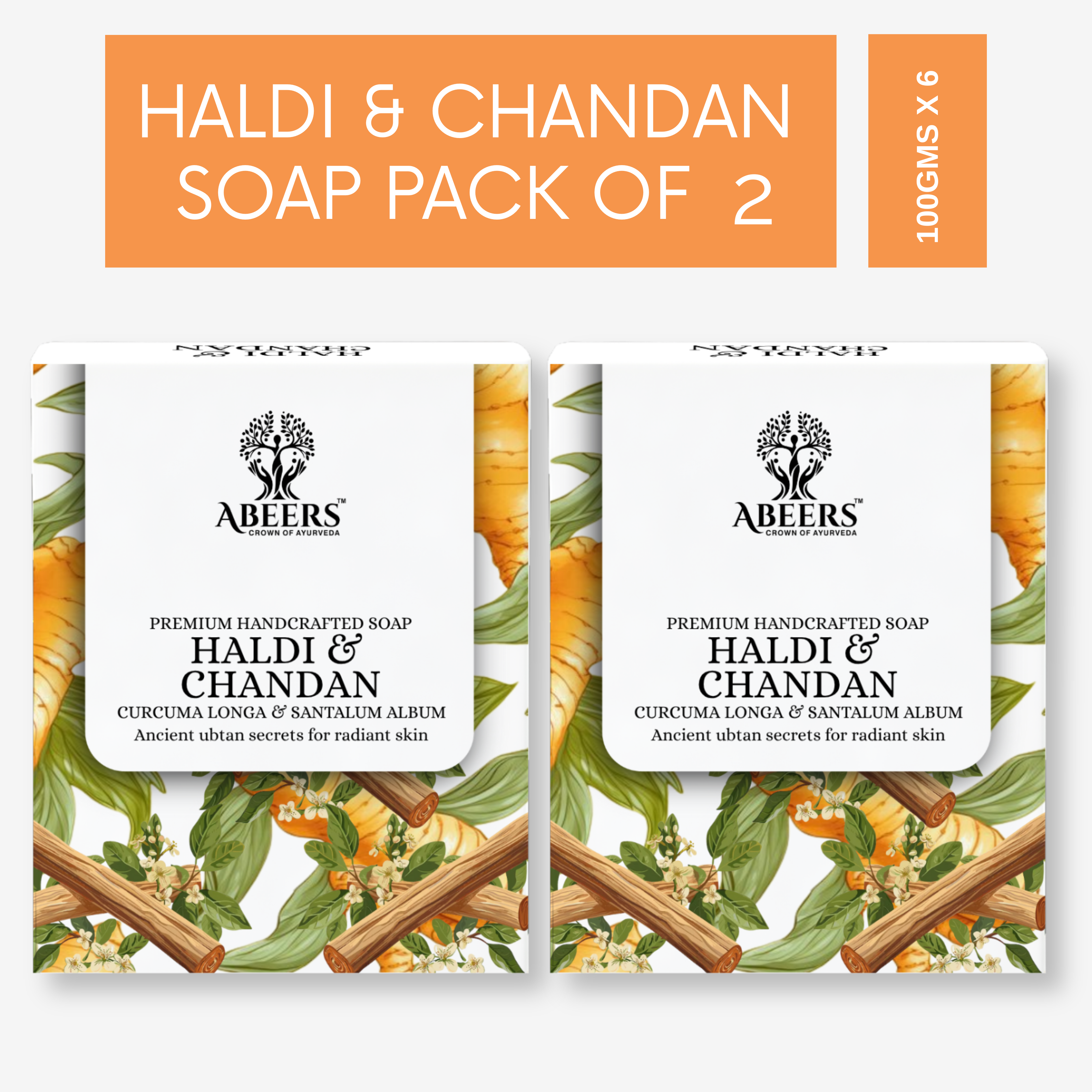 Handmade Haldi Chandan Soap