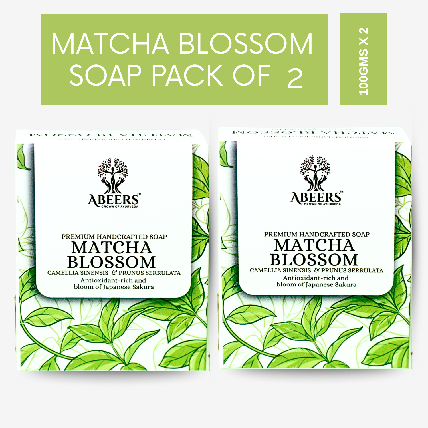 Matcha Blossom Soap