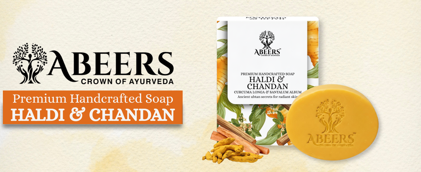 Handmade Haldi Chandan Soap